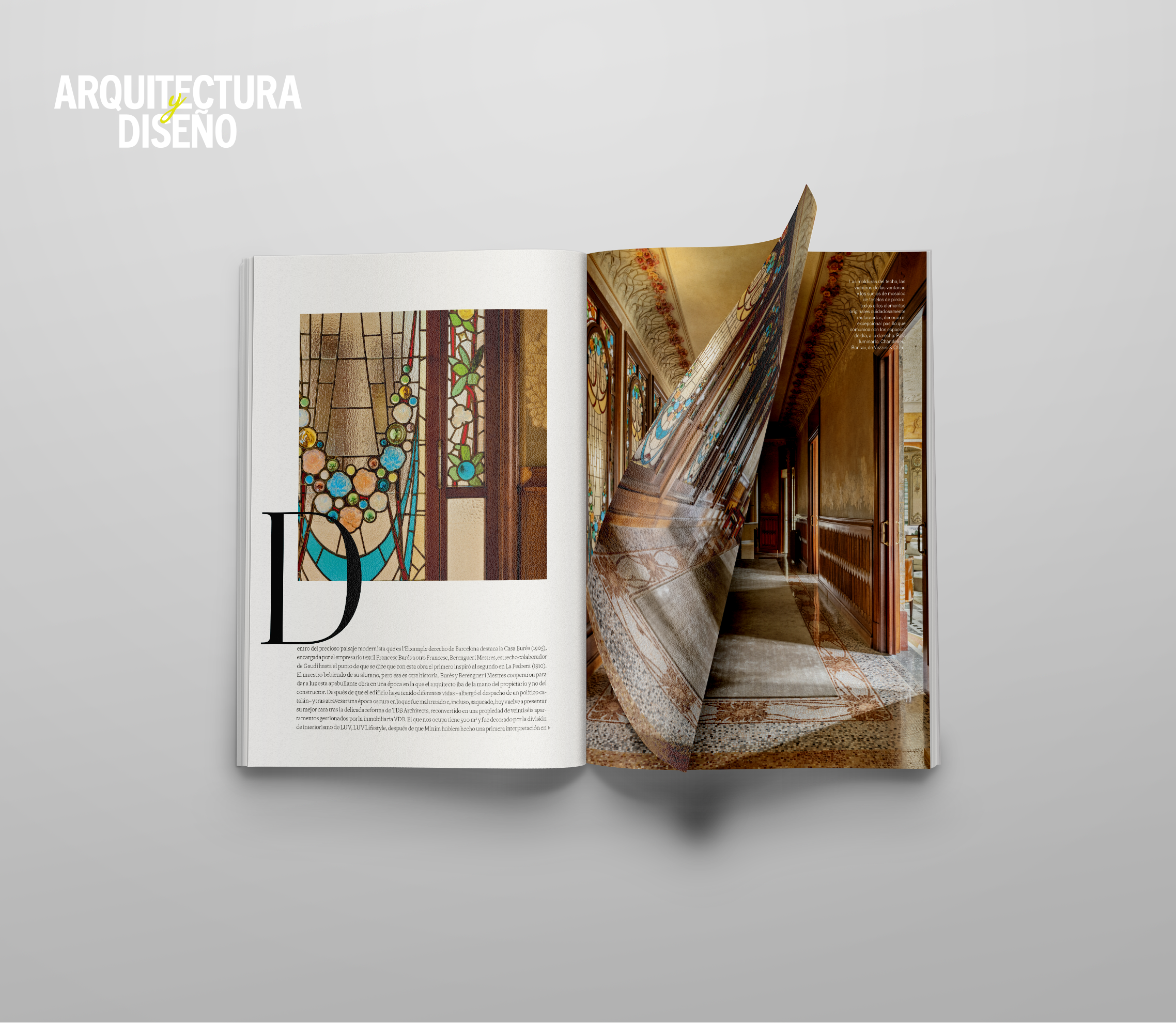 Articulo Articulo Arquitectura Diseño - Passeig de Gràcia Apartment - LUV Studio